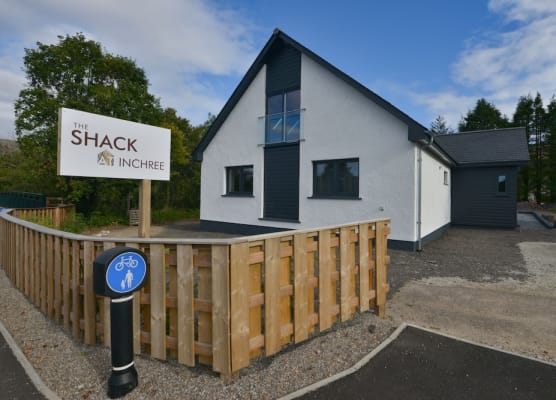 The Shack & Pods at Inchree 1