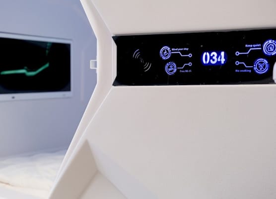 Capsule Hotel Happy lounge 1