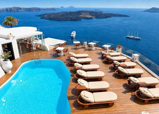 Sun Rocks Boutique Hotel - Caldera View Suites & Sunset Dining Experience 1