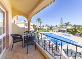 Atalaia Sol Aparthotel - tennis & heated pool in winter 2