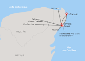 Circuit Beautés Mayas et séjour Framissima Viva Wyndham Maya 2