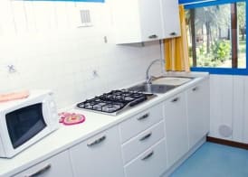 Estivo Premium Deluxe mobile homes on Camping Malibu Beach 5
