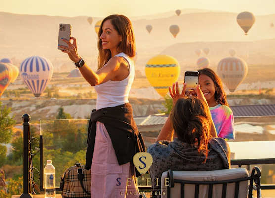 Cappadocia Fairy Chimneys Selfie Cave Hotels - Balloon View Experience 1