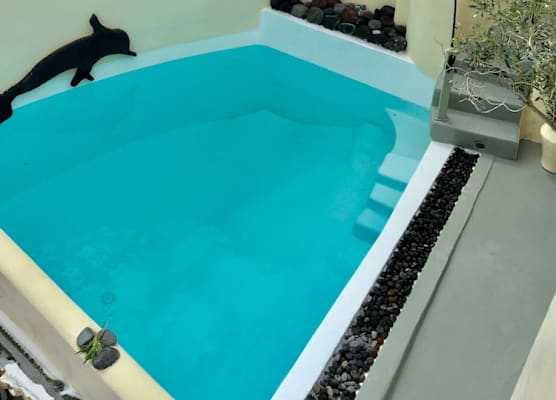 Timedrops Santorini Villas-Private pool 1
