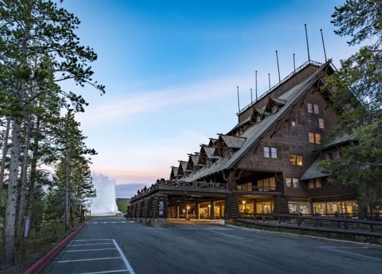 Old Faithful Inn - Inside the Park 1