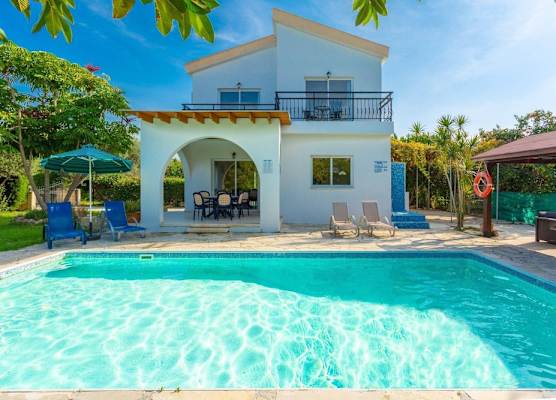 Sun Beach Villa Tria Large Private Pool Walk to Beach A C Wifi Car Not Required - 2282 1