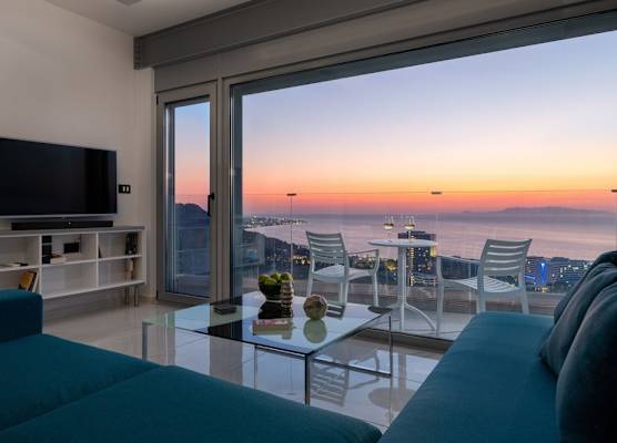 Rhodes Skyline Suite with In Door Jacuzzi Sea View 1