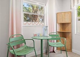 Studio w/ King Bed Heated Pool, Steps to Beach! 4