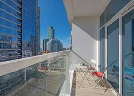Cozy 1BR with balcony sea view 5