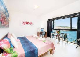 Islet Promenade Aparthotel - Studio with Hot Tub and Panoramic Sea Views by GetawaysMalta 5