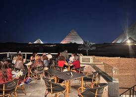 The Gate Hotel Front Pyramids & Sphinx View 3