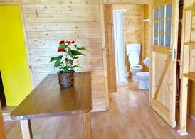 Wooden Chalet with Terrace near Sea 5