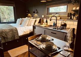 Lodge on Teign River, 1 Bed, Sleeps 2, Parking 4