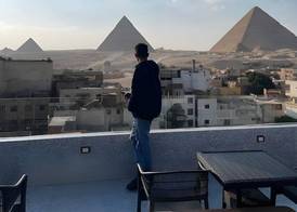 Middle East Pyramids View 4