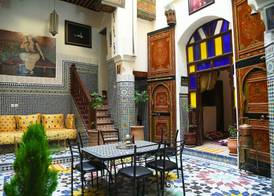 Riad Saphir Bleu Fes 12 century luxury home 2