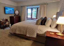 Luxury Bed And Breakfast at Bossington Hall in Exmoor, Somerset 3