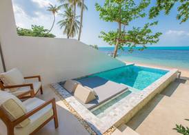 White Whale Beachfront Pool Villa 4