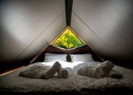 Luxury glamping Chocolate village 3