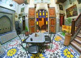 Riad Saphir Bleu Fes 12 century luxury home 5