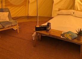 Beautiful Bell Tent Stay 4