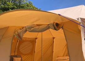 Beautiful Bell Tent Stay 5