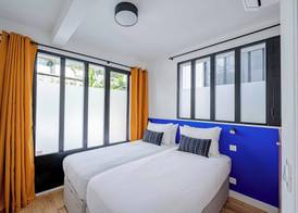 Marais Area - Outdoor Patio - A/C - 2bdr 3