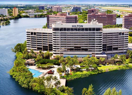 Hilton Miami Airport Blue Lagoon 1