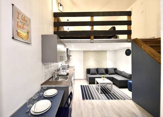 Cute gallery apartment close to the Basilica, Queen 1