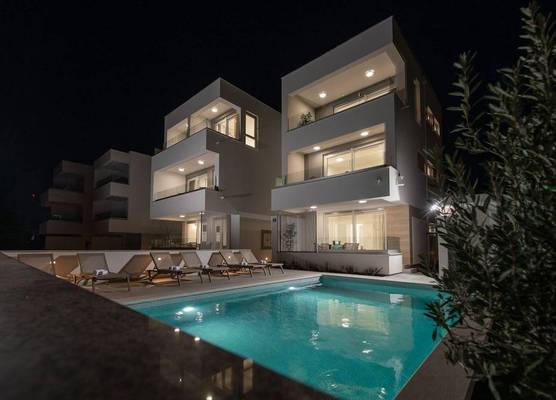 Apartments Mare B with pool 1