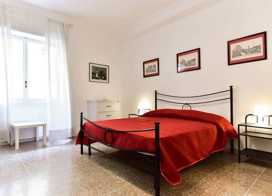 Red & White Vatican Apartment 1