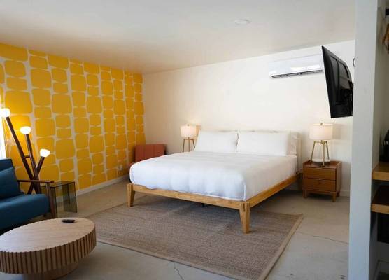 Superior Room, 1 King Bed With Sofa Bed, Kitchen, Pool View 1
