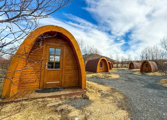 Fossatun Camping Pods & Cottages - Sleeping Bag Accommodation 1