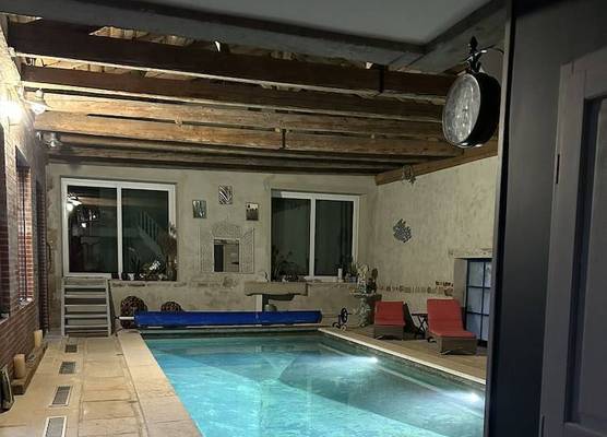Le Château de Failloux, Piscine intérieure, Sauna 1