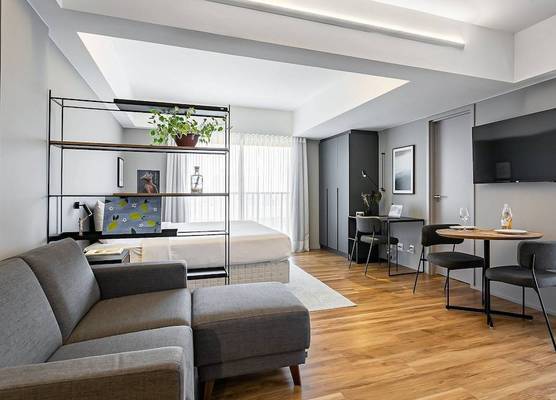 Studios Rio Branco by Viva - Prédio moderno, aptos com cama king-size no centro de Floripa 1