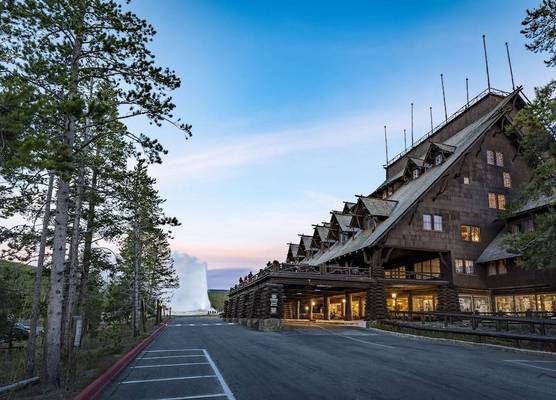 Old Faithful Inn - Inside the Park 1