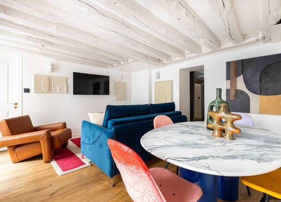 Joyful Apartment, 2br/6p Heart of Paris - Louvre 1