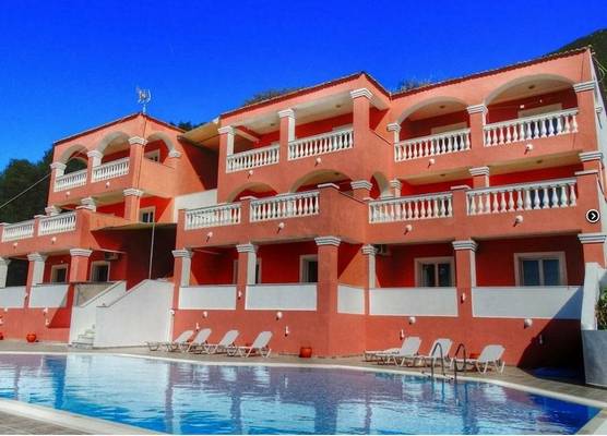 Paradiso Hotel Corfu Sea View Apartments with Pool in Ipsos 1