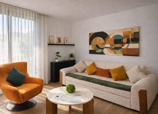Captivating 2-Bed Apartment in Tunis 1