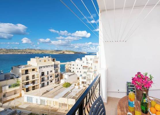 Seashells Apartment with sea view terrace with romantic sunsets 1