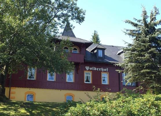 Ferienanlage Zum Silberstollen 2 Häuser am Berg Polderhof und Weißeritzhütte 1
