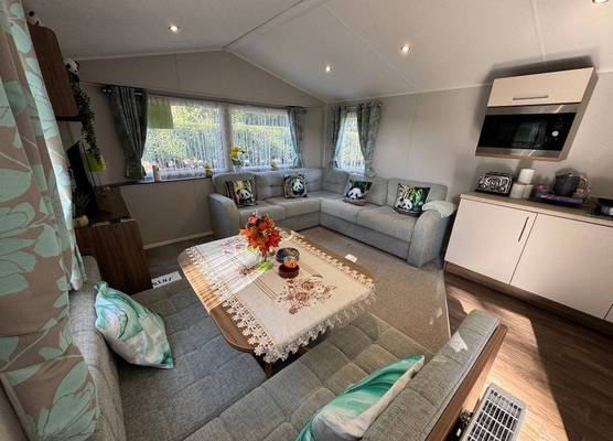 Wl34 Caravan Haggerston Castle Private Decking 1