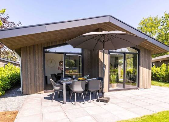 Chalet by Pond With Sauna 1