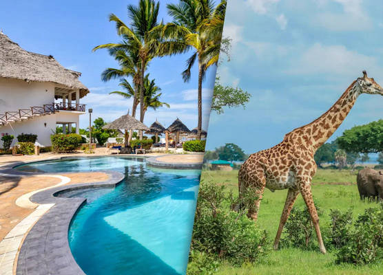 Hôtel Kappa Club Waridi et Safari Saadani nuit 1