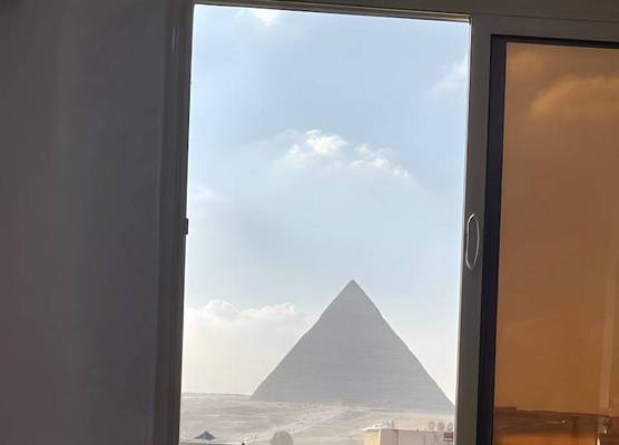 Middle East Pyramids View 1