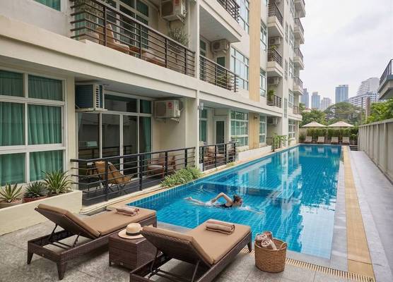 The Ocean Pearl Suites - Steps Waterpark & Market 1