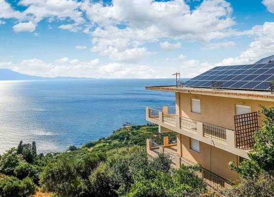 Seaview Studio in beautiful setting, west from Chania 1
