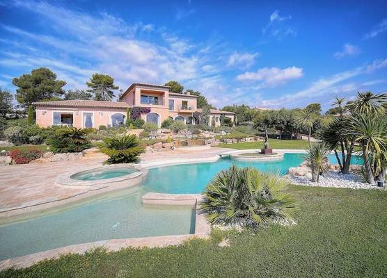 HAVRE DE PAIX" 5 étoiles Prestige jacuzzi, hammam, sauna, PISCINE chauffée Mougins Cannes Grasse 1
