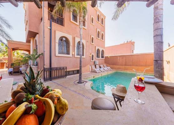 Villa avec piscine - Petit déjeuner Gratuit - Marrakech City Center 1