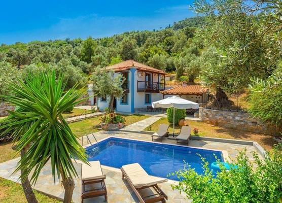 Villa Glysteri Large Private Pool Walk to Beach A C - 2125 1