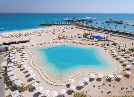 اوتيل العنوان ادريس بيتش هوتيل مراسى الساحل الشمالى العلمين ستوديو sea view Address Beach Resort Marassi marina El Alamein north coast studio 1
